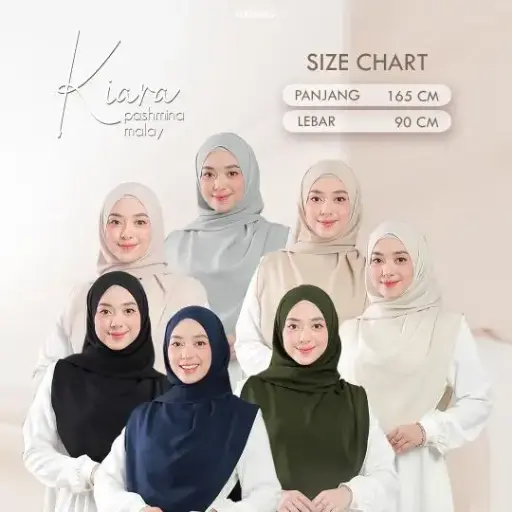 [HJ001] Kiara Pasmina